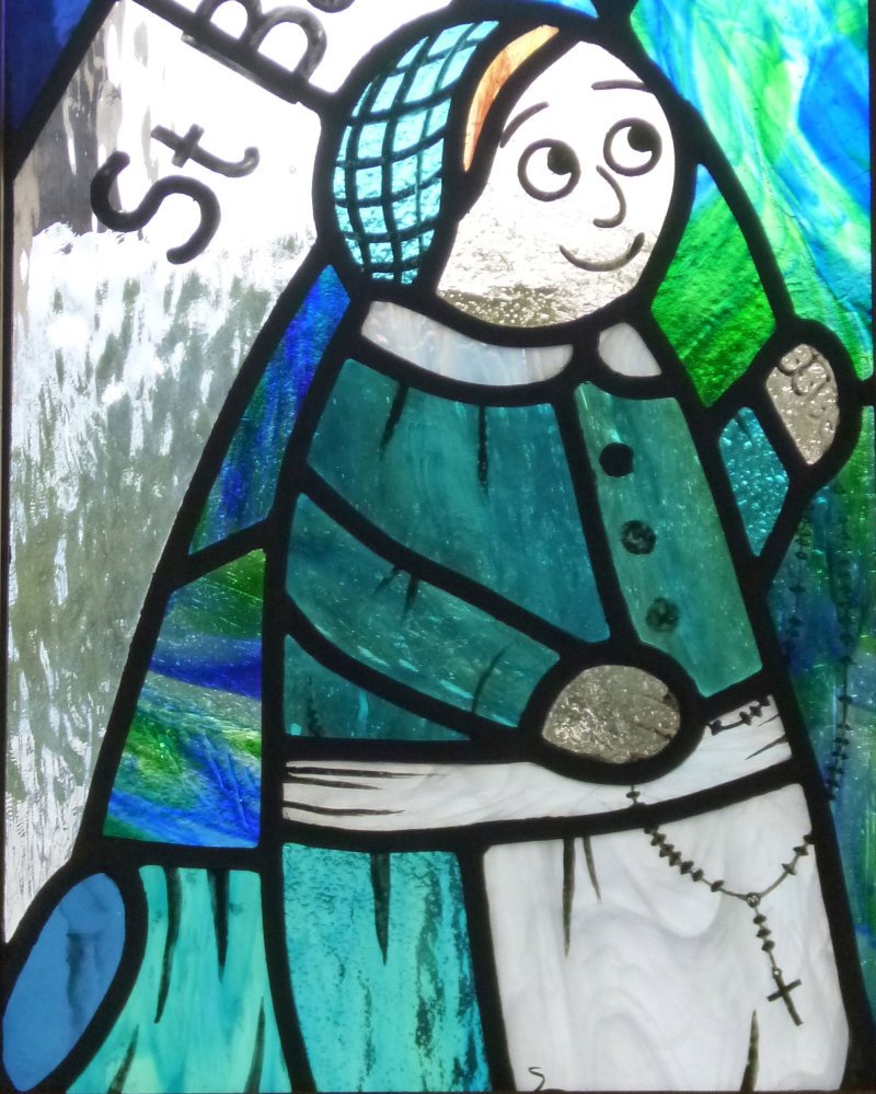 St. bernadette by Sophie d Souza